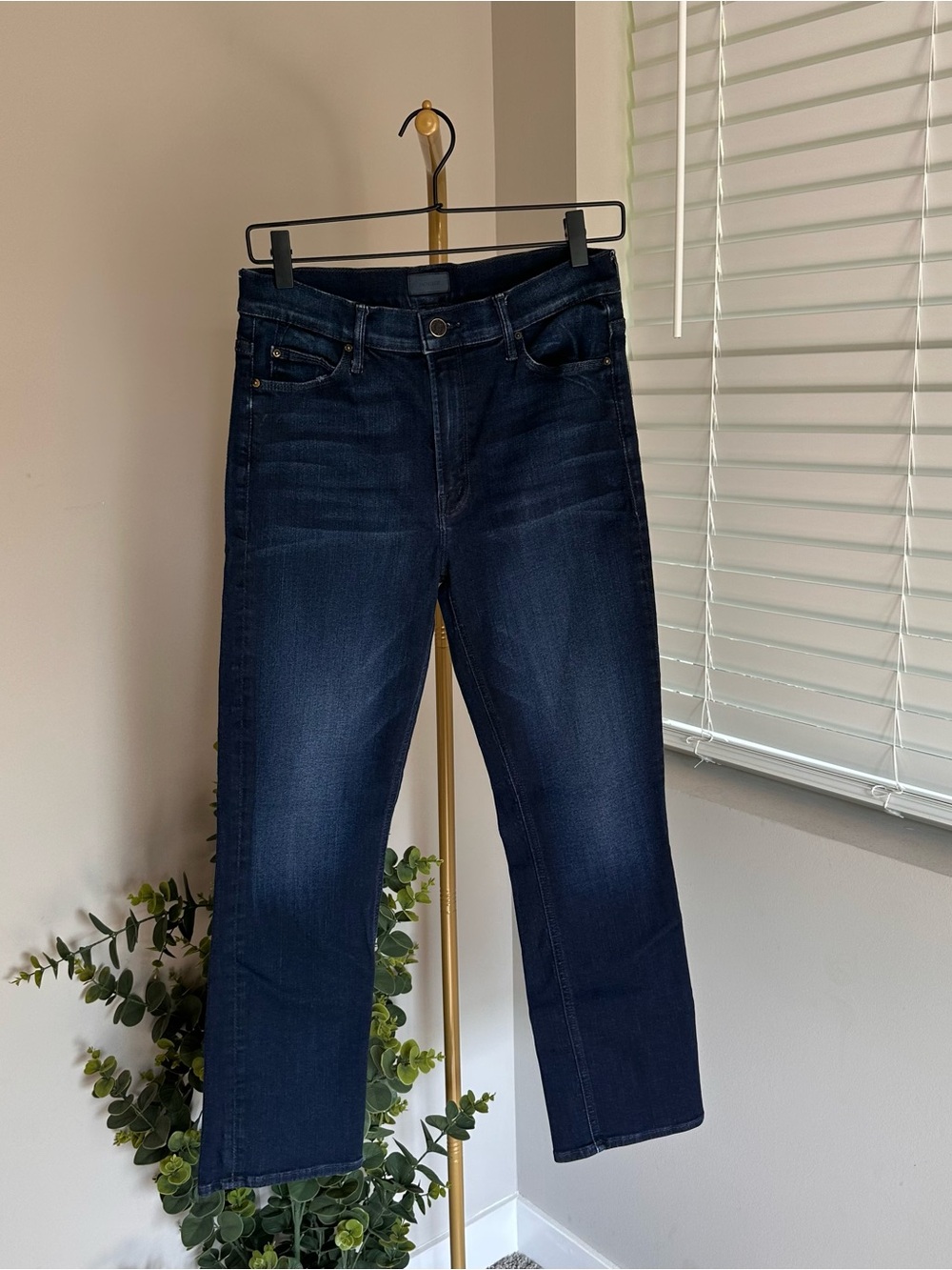 MOTHER Dark Blue Jeans